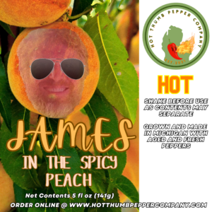 James In The Spicy Peach